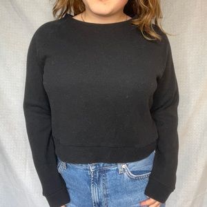 Black Crewneck Sweater
